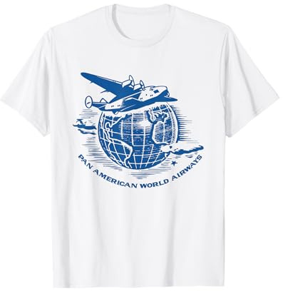 Pan Am Flying Around The World T-Shirt