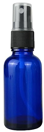 1 Stück 100ml Sprühflasche Leer, Kleine Sprühflaschen zum Befüllen Wiederverwendbare, Blau Leer Feinen Nebel Sprühflasche Reise Zerstäuber,für ätherische Öle,Flüssigkeit Kosmetik für Reisen,Reinigung