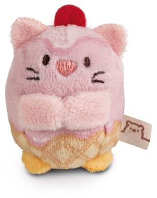 NICI MagNICI plush heart with MOLANG 5cm white - Cuddly toy with magnet - plush animal for fridge, blackboard, metal & much more, great gift idea