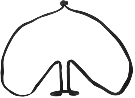 Mikrofon Halshalterung Schwarz, Verstellbar, 48mm, Tragbar | Metall und Kunststoffausführung, Sicherer Halt, Neck Hanging Type, Mikrofon mit Ständer
