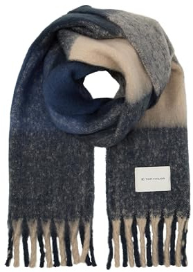 TOM TAILOR Damen 1047932 Schal mit Karomuster (1er Pack)