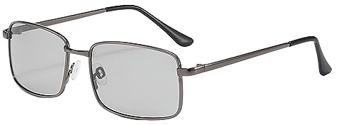Occhiali da visione notturna per auto - Occhiali da guida antiriflesso | Protezione UV diurna e notturna, elegante telaio in metallo, ideale per guidare, pescare e attività all'aperto., Frame