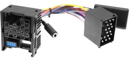 ACOLY Bluetooth-Musikadapter, kompatibel mit BMW E46 320i 323i 325i CD 2002–2006, nur mit Wave-Kassette – Rundstift, 17-polig, Radio der alten Generation