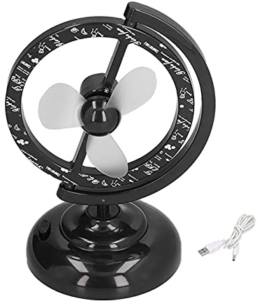 Respicefinem ventilateur Usb noir Mini Rotation libre de 90 degrés équipement de refroidissement par vent fort pour Table de bureau à domicile