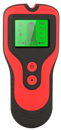Rilevatore di scanner a parete,Rilevatore elettronico multifunzione | sensore del fascio centrale del bordo con schermo LCD per il rilevamento di travetti a secco per tubi