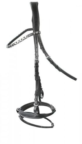 PFIFF Platin, Trensram ”Morley”, svart Cob