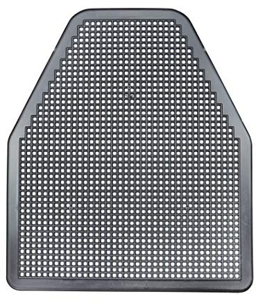 SaniPro, Lot de 6 Tapis urinoirs jetables Noir