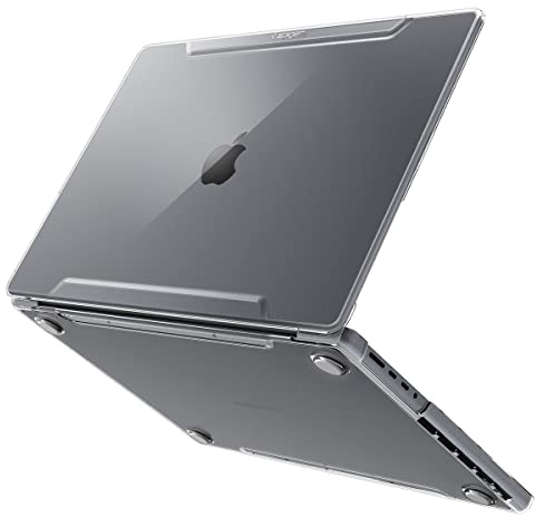 Spigen Thin Fit Hülle Kompatibel mit MacBook 16 Zoll M5 Pro / M5 Max (2026), M4 / M3 / M2 / M1 Pro/Max Serie (2024/23/21) - Transparent