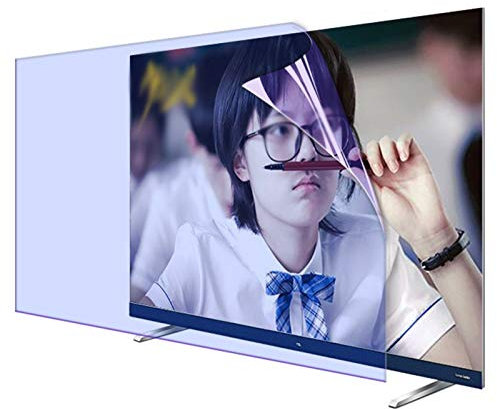 BDSHL TV Screen Protector Anti - 32-75 Inch Glare Blue Light Blocking Screen Filter, Reduce Eye Fatigue, Support Custom Size (Color : Matte Version, Size : 65 inch 1429x804mm)