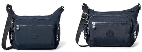 Kipling Damen Gabbie S Borsa a Tracolla, Blau (Blue Blue 2), Einheitsgröße Damen Gabbie Crossbody, Blue Bleu 2, 18.5x35.5x30 cm EU