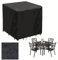 Funda para Muebles de Jardín Impermeable,80x80x80CM Funda Mesa Jardin Impermeable,Funda Mesa Exterior Impermeable Tela Oxford,Funda Protectora Mesa Exterior Anti Viento,Cubre Mesa y Sillas Exterior