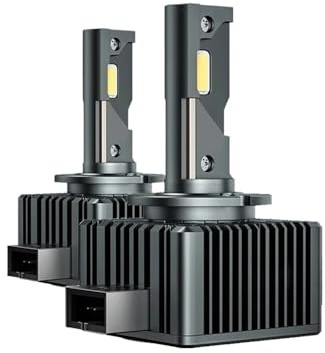 WRWRW D1S D3S LED-Scheinwerfer 1:1 Autolampe Xenon HID D2S D4S D8S D1R D2R D3R Turbo 1200000LM Autolampen Zweiseitiger CSP-Chip 6000K ﻿(1200000LM 1500W_D4S)
