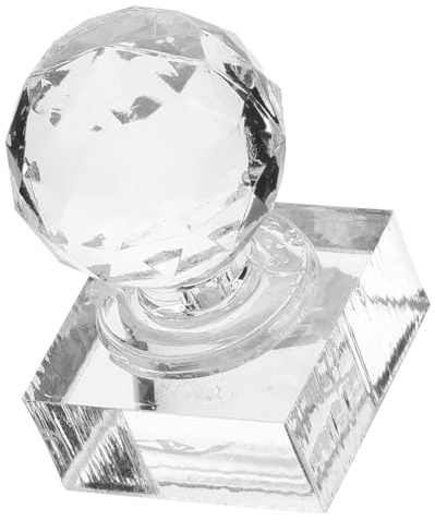HEANUJJ Outil de Presse pour Fard à Paupières, Blush et Enlumineur, Modèle 7028 Mono Compartiment en Cristal, Presse-poudre de Précision pour Maquillage Professionnel, Accessoire