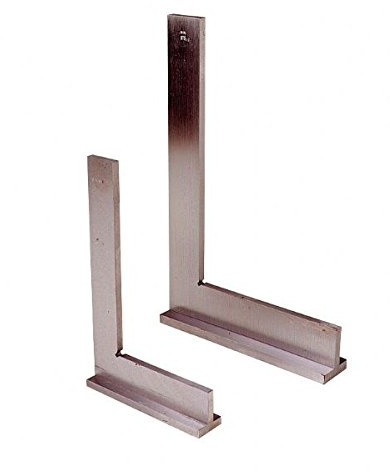 SQUADRA A 90° IN ACCIAIO INDEFORMABILE, DI TIPO ECONOMICO, CON CAPPELLO 500 x 250 mm