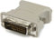 adaptare 20108 - Adaptador DVI-I Macho de 24+5 Pines a VGA Hembra, Color Gris