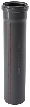 Ostendorf HTsafe HT-Rohr mit Muffe DN 125 mm 1000 mm