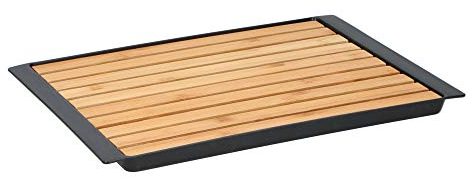 Breadboard with Crumb Tray - Bamboo - 38x27x2cm