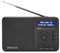 Aiwa RD-40DAB/BK: Rechargeable Digital Portable Radio (Dab/Dab+/FM,Built-in Speaker, 100 Presets, Dot Matrix Display, Headphone Jack, Dual Alarm, Rechargeable Battery) Color: Black.