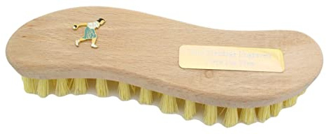 Lady Bowler Enamel Wooden Hand Brush Cleaning Scrubbing Stiff Bassine Brush Personalised Gift 41