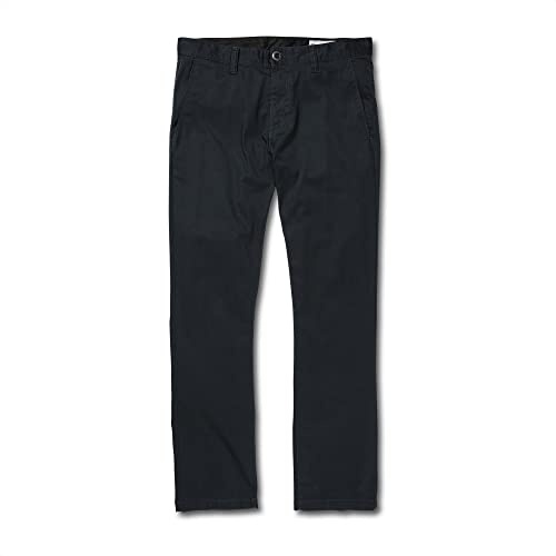 Volcom Frickin Pantalon Stretch Moderne pour Homme, Bleu Marine foncé 1., 33W x 32L