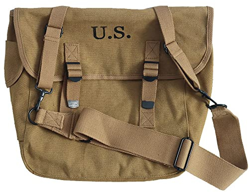 M36 M1936 - Sac à dos militaire en toile pour la Seconde Guerre mondiale, Kaki