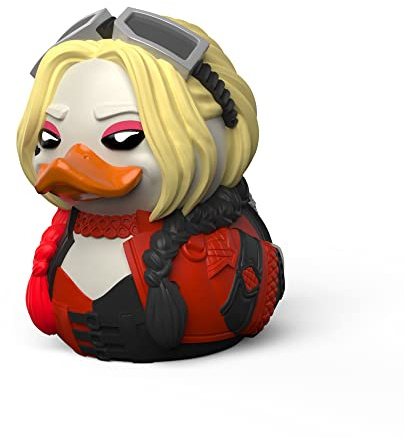 TUBBZ Caja Edición: DC Comics - Harley Quinn Figura Coleccionable de Pato de Goma Disfrazado