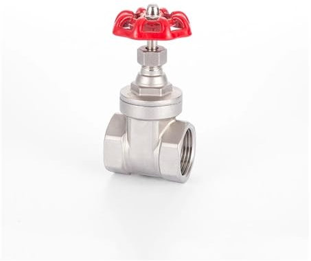 DN15-50 1/2 3/4 1 1-1/4 1-1/2 2 BSPT Female Gate Valve 304 Stainless Steel Water Gas Oil Home Garden(1)