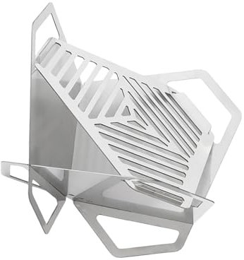 Réchaud de barbecue portable en acier inoxydable amovible pour barbecue de camping Accessoires de cuisine