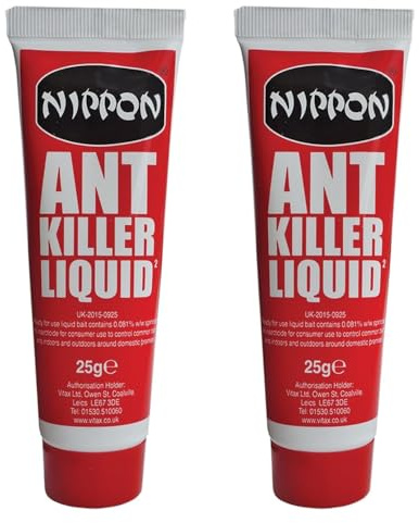 Ant Killer Liquid 25g – Fast-Acting Ant Poison & Insecticide – Effective Ant Control for Home & Outdoors (Pack of 2)