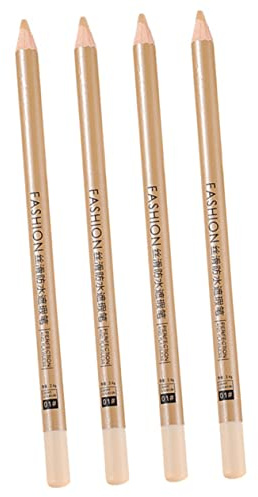 Healeved 4piezas Ocultador Corrector de Maquillaje para Ojeras Lápices Correctores de Manchas para Cubrir Pecas y Puntos Negros el Maquillaje Diario Estilo Aleatorio