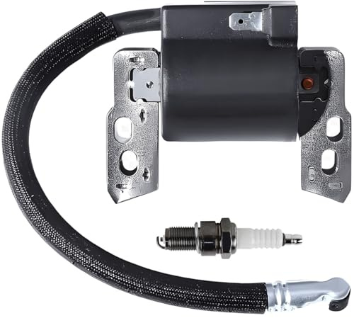 Qiuwanzia Zündspule für BS 796964 802574 695711 555530 557040 590454 | 492416 493237 491760 692605 12A100 121A12 110432 110492 FT50 JS1150 CS3310 Handrasenmäher Kleinmotoren