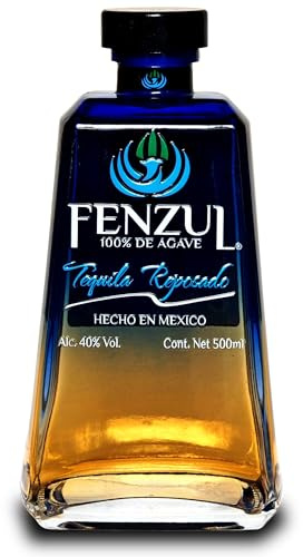 Tequila FENZUL Reposado | 100% Agave in Premium Qualität | Natürliches Aroma und Geschmack | Handgefertigt & limitiert | 40% vol. 0,5l