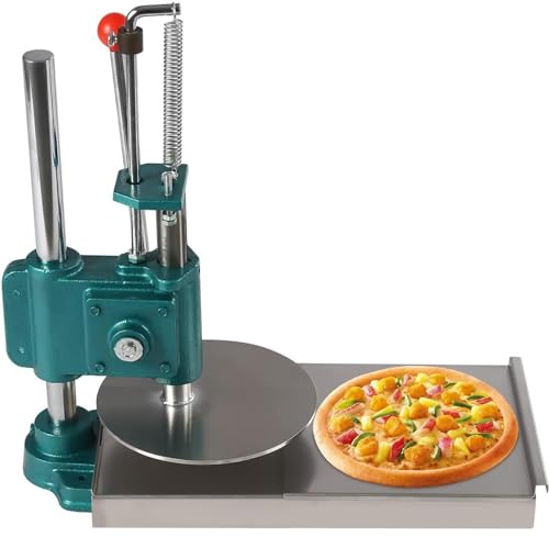 Manual Dough Sheeter - Electric Pizza Dough Press Machine, Commercial & Household Pastry Maker, Dough Roller for Pizza & Pasta