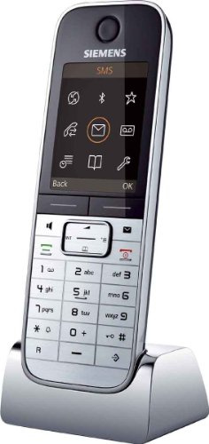 Siemens - Téléphone sans fil Gigaset SL78H argent/noir