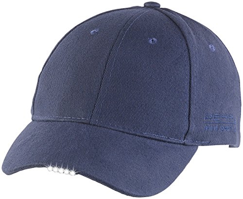 PEARL Led Cap: LED-Schirmmütze mit 5 Highpower-LEDs (Kappe mit LED Licht, Mütze Mit Led Licht, Basecap Kinder)