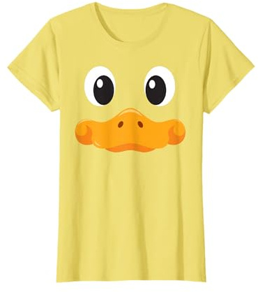 Enten Gesicht T Shirt Halloween Kostüm Idee T-Shirt