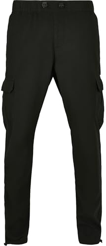 Urban Classics Ripstop Cargobyxor för män, Svart (svart 0007), XL