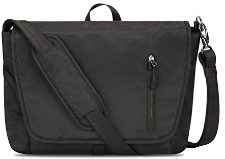 Travelon Unisex Urban Messenger Bag, Schwarz, Einheitsgröße, Rucksack