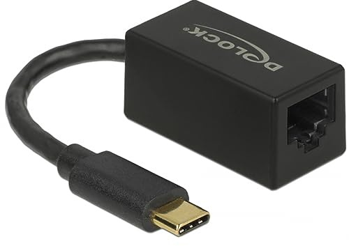 Delock Adaptador USB 3.2 Gen 1 con Conector USB Tipo 3 a Gigabit LAN