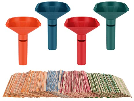 Münzsortierer mit Münzverpackungen für alle Münzen, Münzzähler, Kunststoff, mit 200 Münzrollen, sortiert