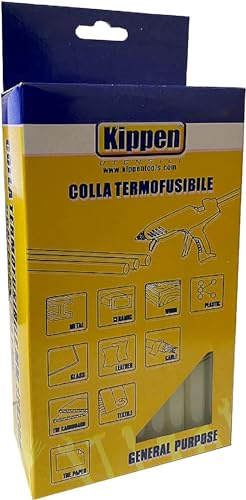 Kippen 4002XA - Confezione da 1 Kg di Colla a Caldo in Stick. Dimensioni: Ø 11x200 mm
