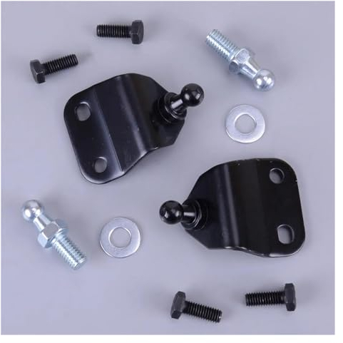 KarDoL Motorhaube Gasfeder Universal 2 Sets Gas Strut End Montage Halterung Unterstützung Ball Pin Stehbolzen Fitting Für Auto Motorhaube Haube Heckklappe Motorhaubendämpfer