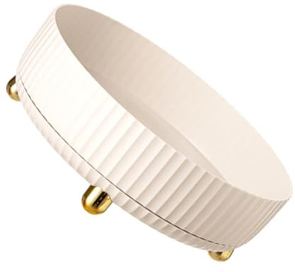 OKUMEYR Organizzatore Di Spezie Rotante 360 Gradi Piccolo Ma Capacità Risparmio Spazio Per Armadietto Contenitore Per Condimenti