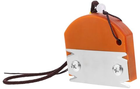 SHINEOFI Grattoir à Bord De Filet Pour Travail Du Outil De Chanfreinage Manuel Raboteuse De Chants Pour Finition Des Bords Coupe-bordures Avec Sangle De Suspension