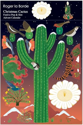 Roger la Borde Calendario de Adviento grande 3D Pop & Slot - Cactus de Navidad
