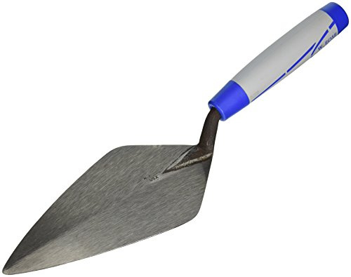 Kraft Tool RO116-9SH 9 Narrow London Brick Trowel with ProForm® Soft Grip Handle