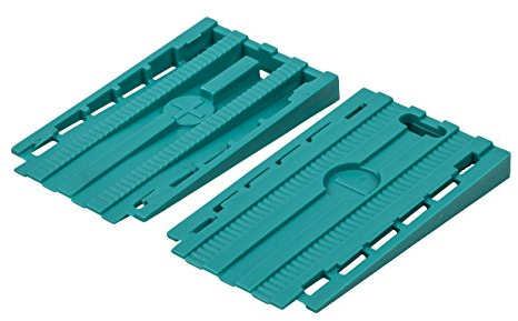 wolfcraft Universal-Keile, 30 Stück I 6946000 I Die multifunktionalen 2-in-1-Keile