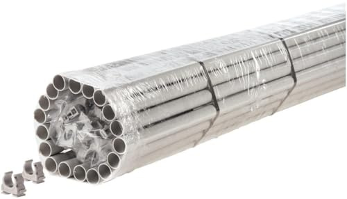 Fränkische FPKu-EM-F 25 grau Kunststoff-Stangenrohr 25 mm, (22221025), 2 m (74m gesamt)