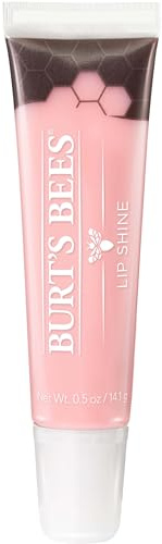 Burt's Bees Lip Gloss, Lip Shine for Women, 100% Natural Makeup, Whisper