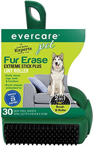 Evercare Pet Fur Erase Extreme Stick Plus 30 Sheet Lint Roller, Model:617112